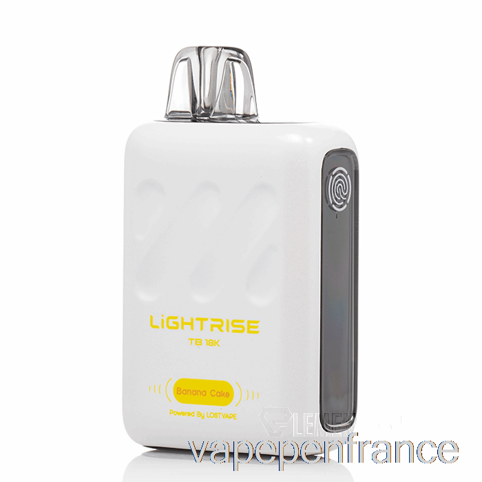 Stylo Vape Jetable à Gâteau à La Banane Perdu Vape Lightrise Tb 18k